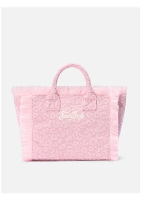 Borsa Media in spugna SAINT BARTH | COL0005 COLETTE SPONGE00527L TERRY EMBOSSED LEOPARD